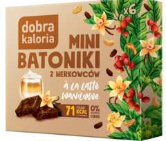 Mini batoniki A LA Latte Waniliowe 6 szt Mini batoniki A LA Latte Waniliowe 6 szt