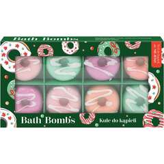 Kule do kąpieli Bella w kształcie paczków z dziurką 8 szt Kule do kąpieli Bella w kształcie paczków z dziurką 8 szt