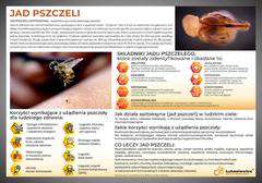 Tablica edukacyjna 60x42cm JAD PSZCZELI Tablica edukacyjna 60x42cm JAD PSZCZELI