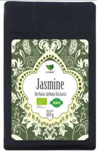 Herbata zielona liściasta JASMINE 100g Herbata zielona liściasta JASMINE 100g