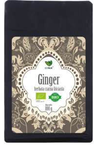Herbata czarna liściasta z imbirem-GINGER 100g Herbata czarna liściasta z imbirem-GINGER 100g