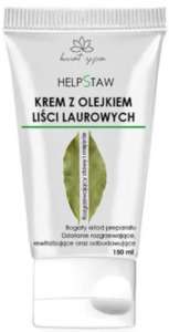 Krem rozgrzewający z olejem laurowym 200ml Kwiat Życia Krem rozgrzewający z olejem laurowym 200ml Kwiat Życia