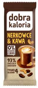 Baton Dobra Kaloria Orzech i Kawa 35g Baton Dobra Kaloria Orzech i Kawa 35g