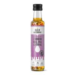Olej rzepakowy z miodem, maliną i cytryną 250ml Olej rzepakowy z miodem, maliną i cytryną 250ml