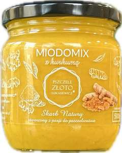 Miód (miodomix) z kurkumą 500g Miód (miodomix) z kurkumą 500g
