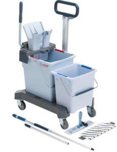 Zestaw do sprzątania Vileda Ultra Speed 2 wiadra Zestaw do sprzątania Vileda Ultra Speed 2 wiadra