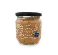 Miód ze śliwką 500g Pszczele Złoto Łukasiewicz® Miód ze śliwką 500g Pszczele Złoto Łukasiewicz®