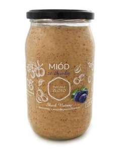 Miód ze śliwką 1,05kg Pszczele Złoto Łukasiewicz® Miód ze śliwką 1,05kg Pszczele Złoto Łukasiewicz®
