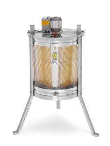 Miodarka 4-plastrowa diagonalna, elektryczna 40 W, transparentna (przeźroczysta), FI 500 Miodarka 4-plastrowa diagonalna, elektryczna 40 W, transparentna (przeźroczysta), FI 500