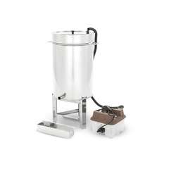 Topiarka do wosku 70L z wytwornicą pary i stojakiem Topiarka do wosku 70L z wytwornicą pary i stojakiem