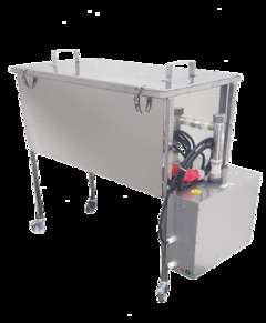 Topiarka do wosku na bazie stołu Topiarka do wosku parowa CFM na bazie stołu 1000 mm