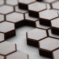 Drewniana Gra Plaster Miodu 48 elem. Drewniana Gra Plaster Miodu 48 elem.