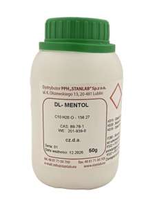 Mentol czysty Mentol dla pszczelarstwa