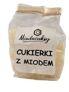 Cukierki z miodem opakowanie 100g Cukierki z miodem opakowanie 100g