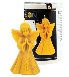 Forma silikonowa ANIOŁ ZE ŚNIEŻYNKĄ DUŻY 14cm Forma silikonowa ANIOŁ ZE ŚNIEŻYNKĄ DUŻY 14cm