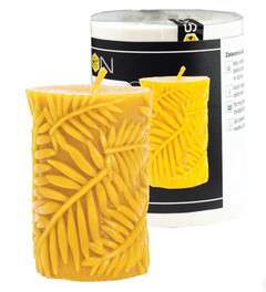 Forma silikonowa WALEC Z LIŚĆMI 8,5cm Forma silikonowa WALEC Z LIŚĆMI 8,5cm