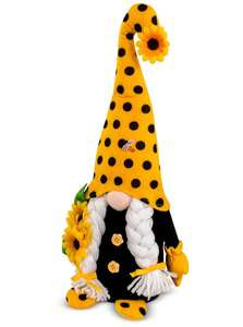 Pszczelarz Maskotka Krasnoludka z warkoczami 38cm Pszczelarz Maskotka Krasnoludka z warkoczami 38cm