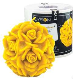 Forma silikonowa KULA Z RÓŻAMI 9 cm Forma silikonowa KULA Z RÓŻAMI 9 cm