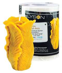 Forma siliknowa RÓŻA PĄK DUŻY 11 cm Forma siliknowa RÓŻA PĄK DUŻY 11 cm