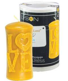 Forma silikonowa ŚWIECA "LOVE" 10,5cm Forma silikonowa ŚWIECA "LOVE" 10,5cm