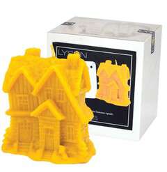 Forma silikonowa ZIMOWY DOMEK Z CHOINKAMI 10cm Forma silikonowa ZIMOWY DOMEK Z CHOINKAMI 10cm