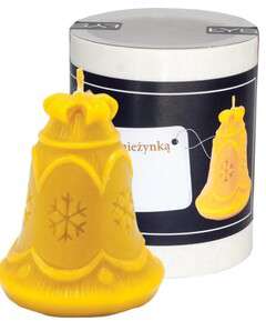 Forma silikonowa DZWONEK ZE ŚNIEŻYNKĄ 8cm Forma silikonowa DZWONEK ZE ŚNIEŻYNKĄ 8cm