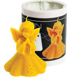 Forma silikonowa ANIOŁEK ZE ŚNIEŻYNKĄ 8cm Forma silikonowa ANIOŁEK ZE ŚNIEŻYNKĄ 8cm