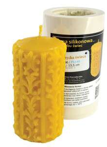 Forma silikonowa WALEC CELTYCKA ŚWIECA 13,5cm Forma silikonowa WALEC CELTYCKA ŚWIECA 13,5cm