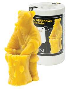 Forma silikonowa NIEDŹWIEDŹ Z PSZCZOŁĄ 11,5cm Forma silikonowa NIEDŹWIEDŹ Z PSZCZOŁĄ 11,5cm