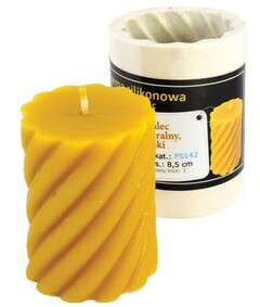 Forma silikonowa WALEC SPIRALNY MAŁY 8,5 cm Forma silikonowa WALEC SPIRALNY MAŁY 8,5 cm