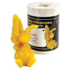 Forma silikonowa ZAJĄC Z LAWENDĄ 8 cm Forma silikonowa ZAJĄC Z LAWENDĄ 8 cm