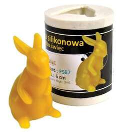 Forma silikonowa - ZAJĄC 6 cm Forma silikonowa - ZAJĄC 6 cm