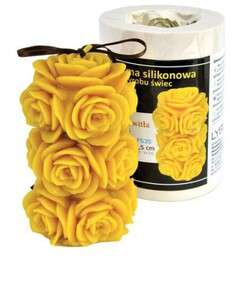 Forma silikonowa PRZEKWITŁA RÓŻA 11,5 cm Forma silikonowa PRZEKWITŁA RÓŻA 11,5 cm